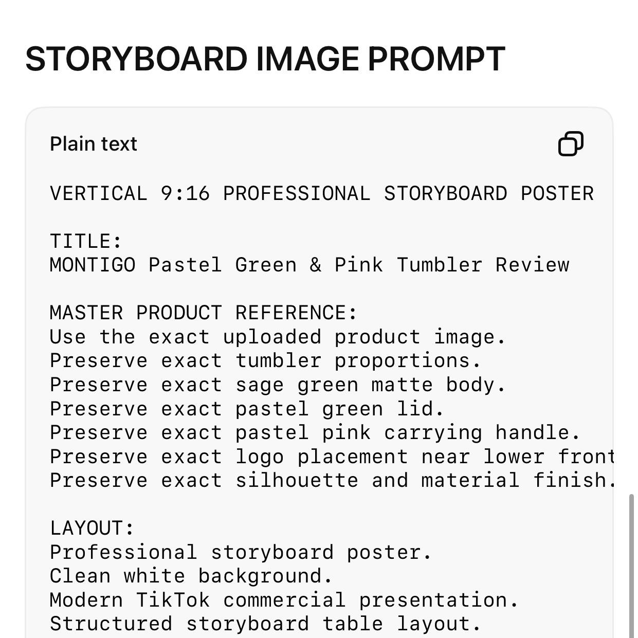 AI Image Prompt Generation